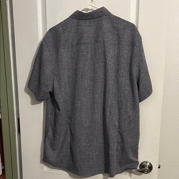 Men's Casual Gray Button Down Shirt Coofandy NWT XL - Picture 4 of 6